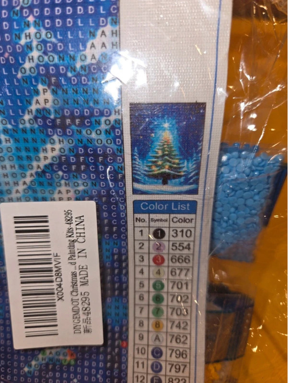 Diamond art painting 5d christmas tree